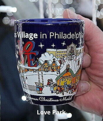 Christmas Village Philadelphia Food Gluehwein Gluewine
